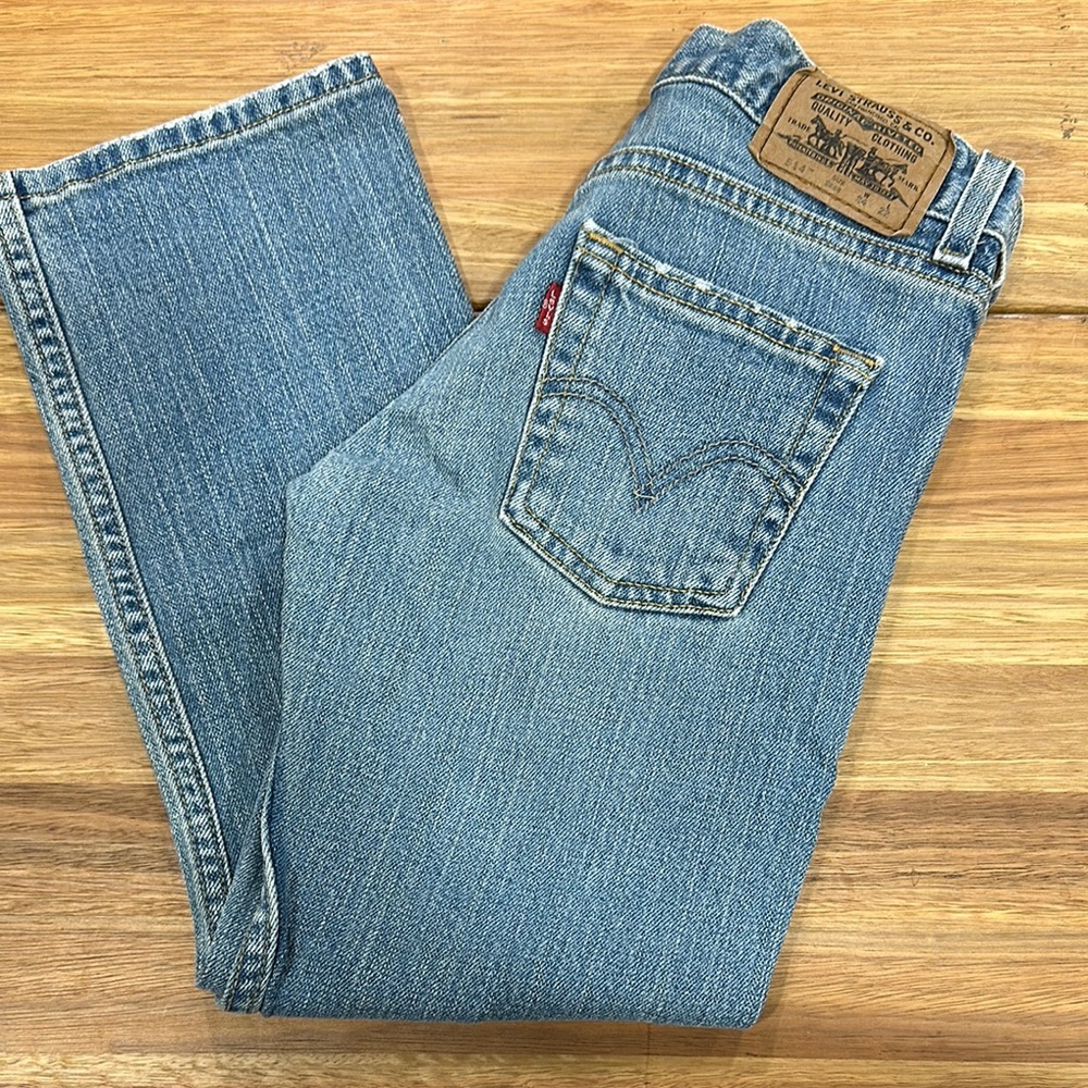 Levi's Classic Boys 514 Blue Jeans